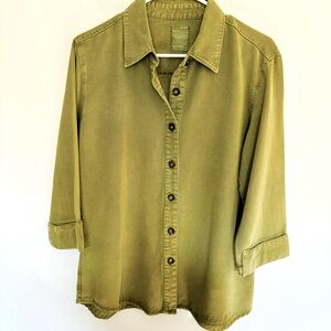 PULP 100% Tencel Chartruess 3/4 Sleeve Jacket